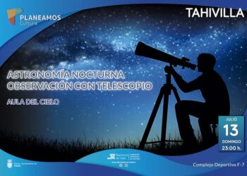 Noche de estrellas en Tahivilla: Observación astronómica con telescopios este domingo