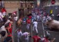 La ganadería tarifeña Álvaro Núñez debuta en San Fermín con un tiempo de 2 minutos 21 segundos