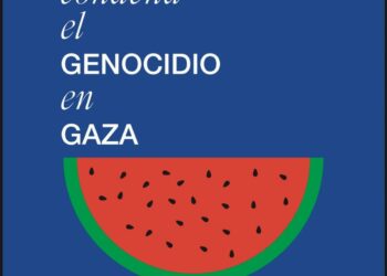 El comercio local de Tarifa tiene un gesto de solidaridad con el genocidio de Palestina