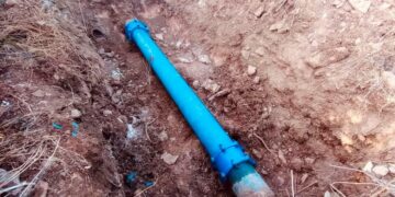 Aqualia finaliza la reparación de la tubería «arteria»