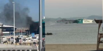 Verdemar alerta del impacto de los ferries en la calidad del aire de Tarifa