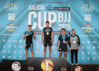 El tarifeño Nicolás Miguel del Valle brilla en Galicia y se proclama campeón en el Tour de España de BJJ