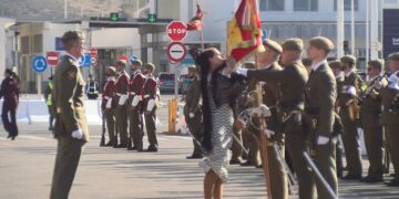 «Me he sentido emocionada y orgullosa de jurar la bandera. Siempre por España.»