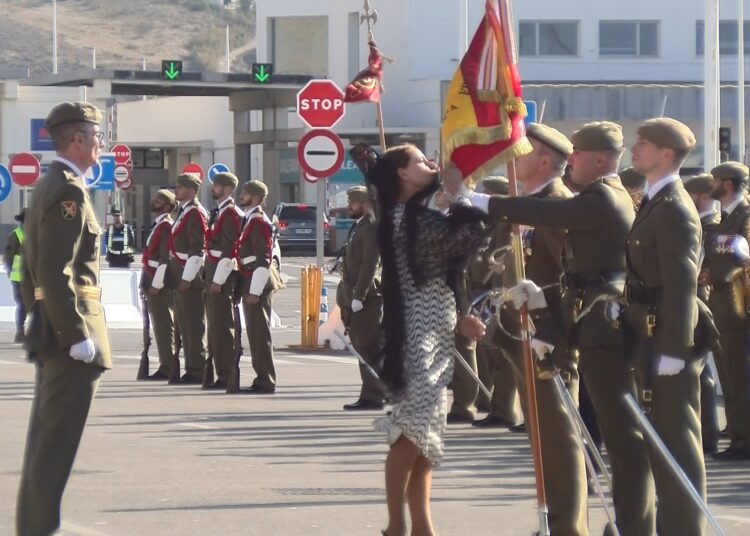 «Me he sentido emocionada y orgullosa de jurar la bandera. Siempre por España.»