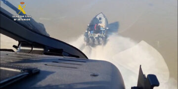 Abortado un alijo de 1.700 kilos de hachís que iba a ser introducido por la costa de Chipiona