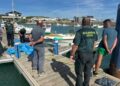 Incautan dos alijos con catorce sacos de hachís en Caños de Meca y Barbate
