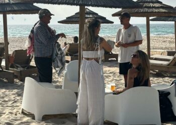 La playa fuera de temporada