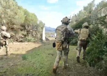 Maniobras en Tarifa: «Un equipo de operaciones especiales se infiltró en una zona urbanizada de Facinas y logró rescatar a un grupo de rehenes»