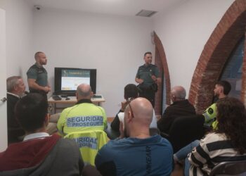 La Guardia Civil celebra una jornada de formación sobre el uso de armas de fuego dirigido a personal de la seguridad privada