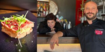 Dock: el laboratorio del sabor consciente, su «Bombón de atún y pistacho» es uno de los 7 Bocados Capitales de Tarifa