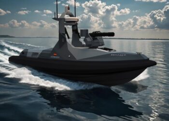 La Armada incorpora  su primer dron naval no tripulado para la vigilancia del Estrecho