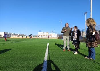 Reabierta al uso la pista de fútbol 7 del Parque Feria