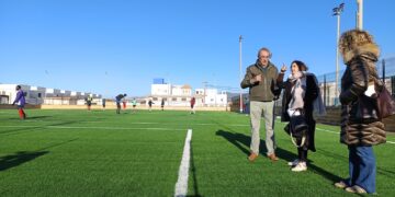Reabierta al uso la pista de fútbol 7 del Parque Feria