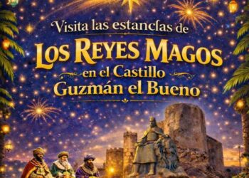 La magia de los Reyes Magos llega al castillo de Guzmán el Bueno