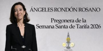 Ángeles Rondón Rosano, pregonera de la Semana Santa de Tarifa 2026