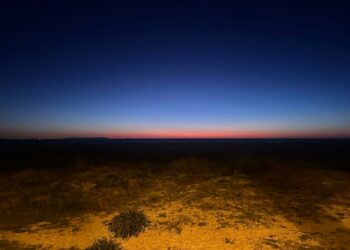 Terminator sobre el horizonte de Tarifa