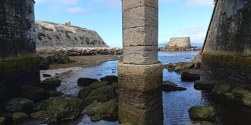 El lugar exacto donde se besan Atlántico y Mediterráneo