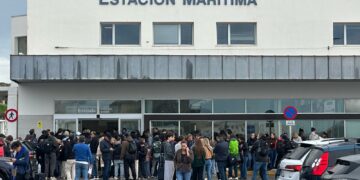 Las navieras cancelan varios ferris desde Tarifa por el paso de la borrasca ‘Francis’